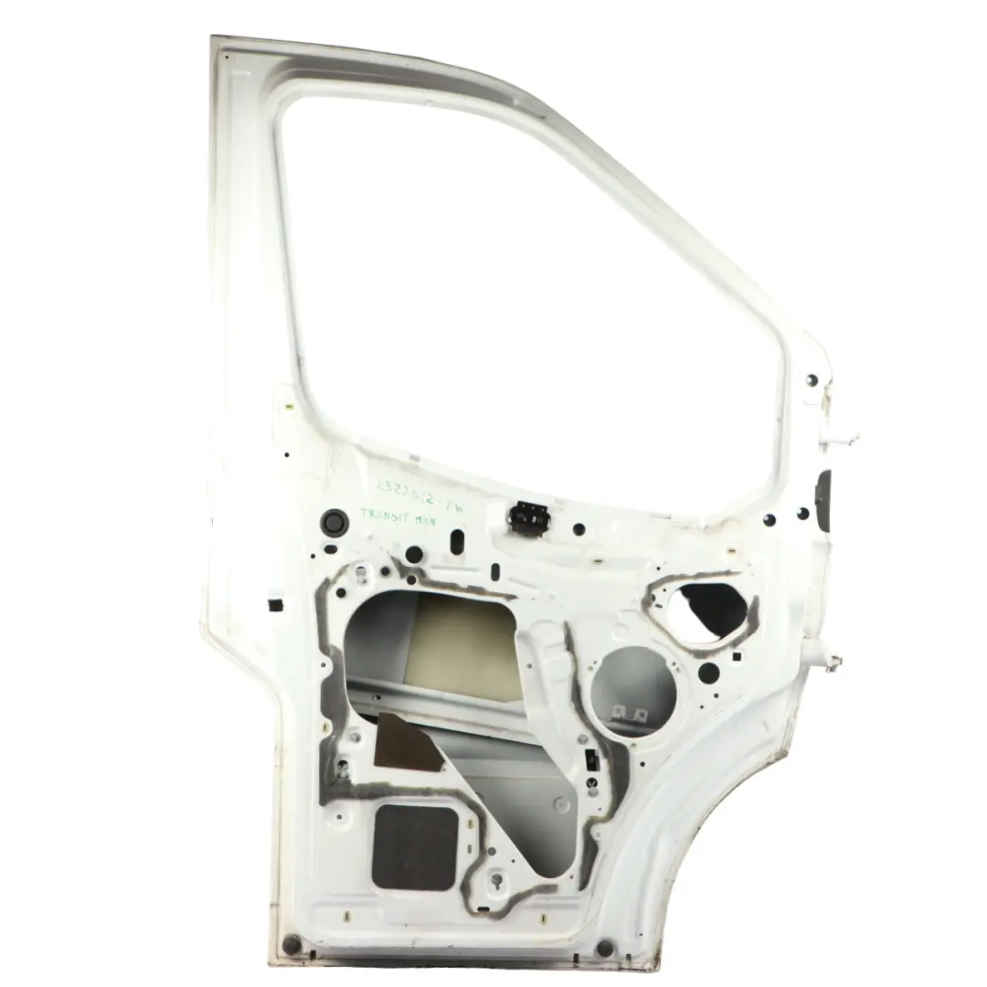 Mk8 Front Door Left N/S Door Cover Shell Frozen White - Z2 to Ford Transit with Part number 2522812 Ford Transit Mk8 Front Door Left N/S Door Cover Shell Frozen White - Z2 - SKU 2522812-FW - Part number 2522812