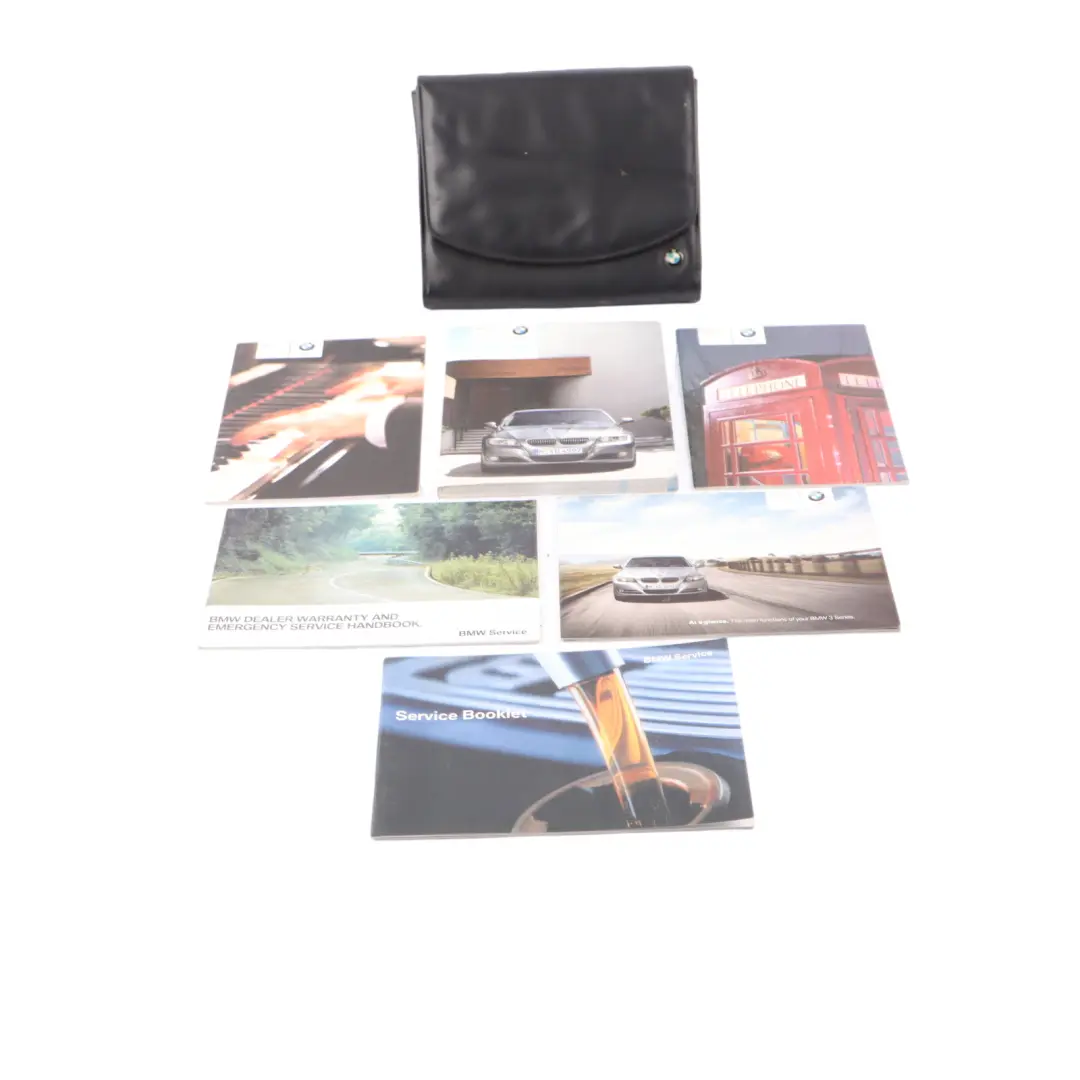 Service Book Booklet Owner's Handbook Pouch Case to BMW E90 E91 LCI with Part number 2606908 BMW E90 E91 LCI Service Book Booklet Owner's Handbook Pouch Case - SKU 2606908-1 - Part number 2606908