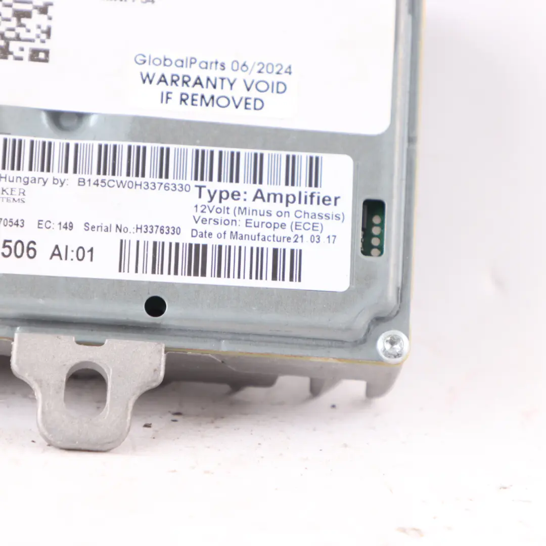 Mini F54 F55 F56 F57 F60 Active Sound Design Amplifier Module Unit AMP - SKU 2622506 - Part number 2622506