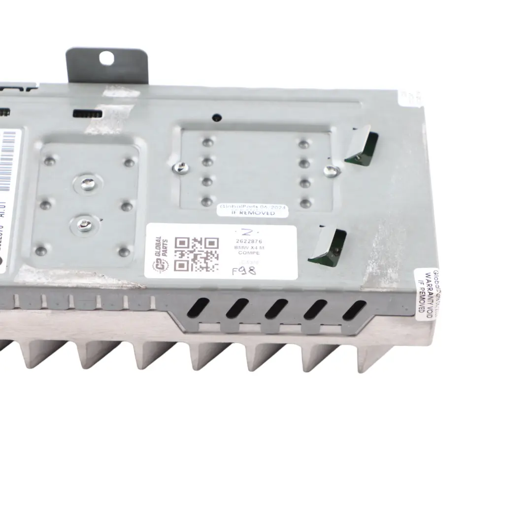 Amplifier BMW X4M F98 G02 X3 G01 Harman / Kardon Surround Sound Top Hifi to with Part number 2622876 Amplifier BMW X4M F98 G02 X3 G01 Harman / Kardon Surround Sound Top Hifi - SKU 2622876 - Part number 2622876