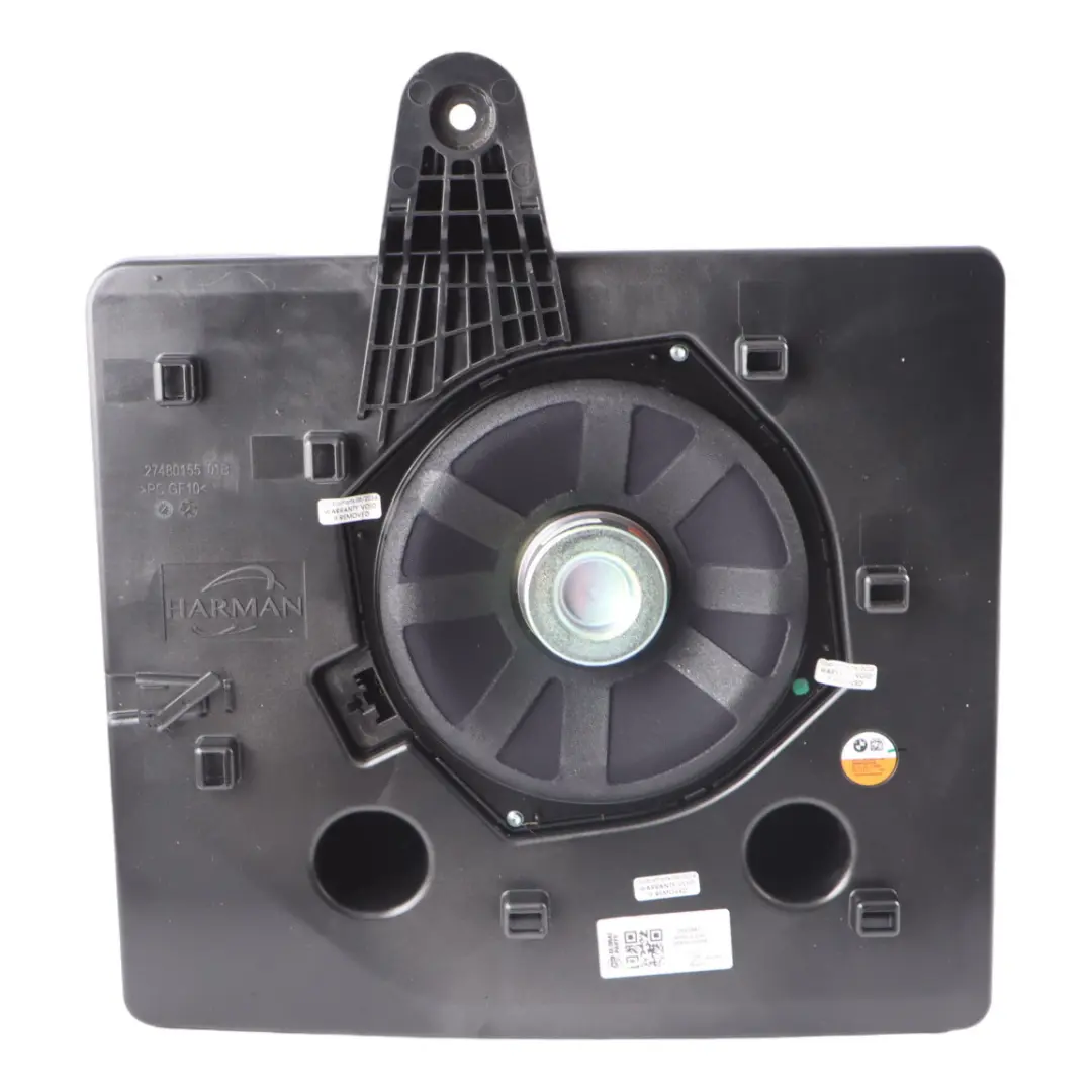 Trunk Subwoofer Harman Kardon Bass Speaker to BMW i4 G26 Gran Coupe Rear with Part number 2622887 BMW i4 G26 Gran Coupe Rear Trunk Subwoofer Harman Kardon Bass Speaker - SKU 2622887 - Part number 2622887