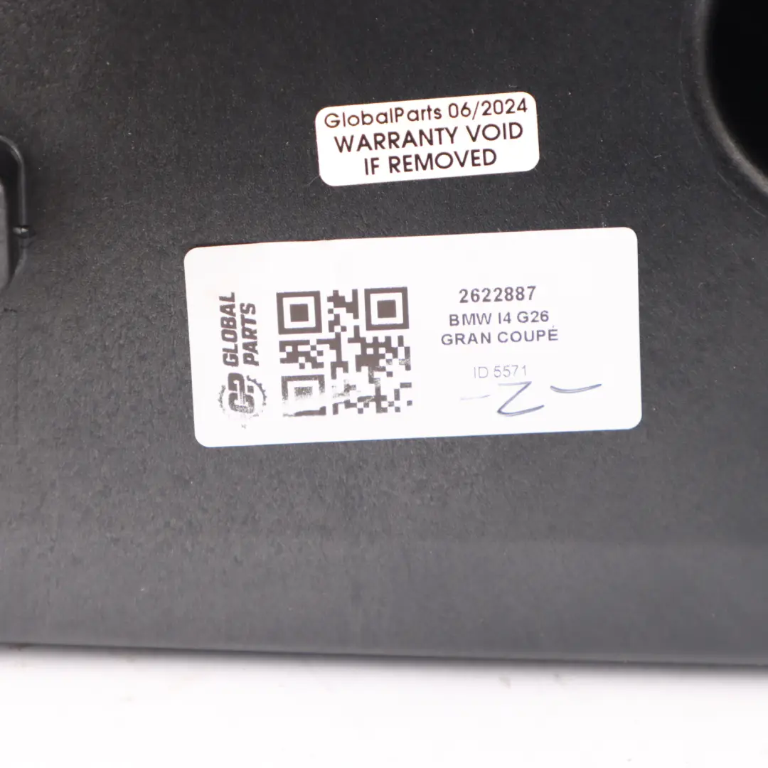 Trunk Subwoofer Harman Kardon Bass Speaker to BMW i4 G26 Gran Coupe Rear with Part number 2622887 BMW i4 G26 Gran Coupe Rear Trunk Subwoofer Harman Kardon Bass Speaker - SKU 2622887 - Part number 2622887