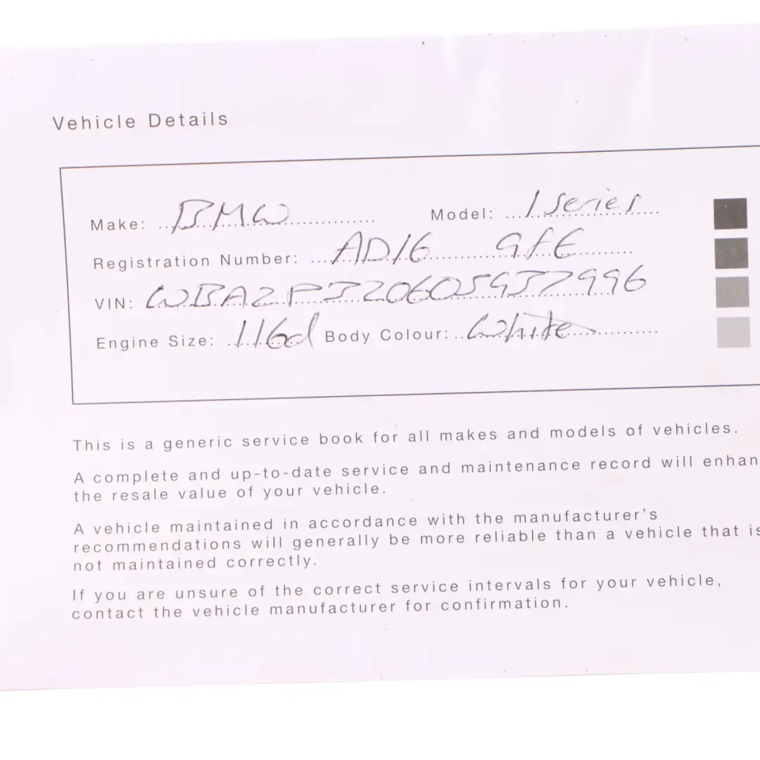 Booklet Owner's Handbook Book Set Case Wallet Pouch to Manual BMW F40 with Part number 2630915 Manual BMW F40 Booklet Owner's Handbook Book Set Case Wallet Pouch - SKU 2630915-1 - Part number 2630915