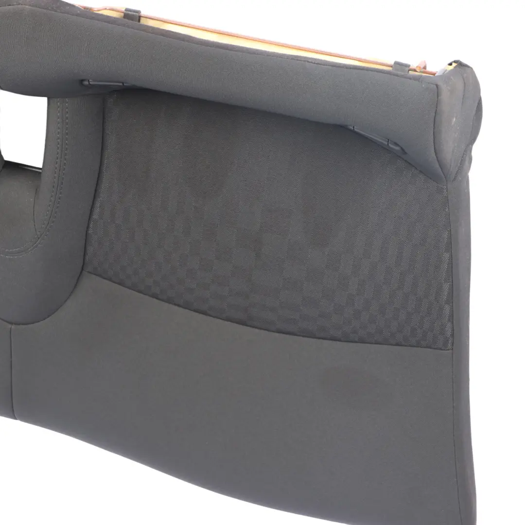 Sofa Couch Cloth Carbon Black Chequered to Mini Cooper R56 R57 Rear Seat with Part number 2753262 Mini Cooper R56 R57 Rear Seat Sofa Couch Cloth Carbon Black Chequered - SKU 2753262 - Part number 2753262
