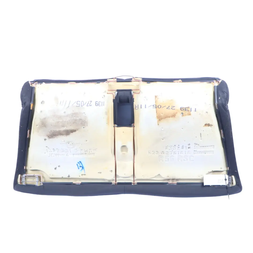 Reference Siege Tissu Noir de Carbone a Carreaux pour Mini Cooper R56 R57 à propos du numéro de pièce 2753262 Mini Cooper R56 R57 Reference Siege Tissu Noir de Carbone a Carreaux - SKU 2753262 - Numéro de pièce 2753262