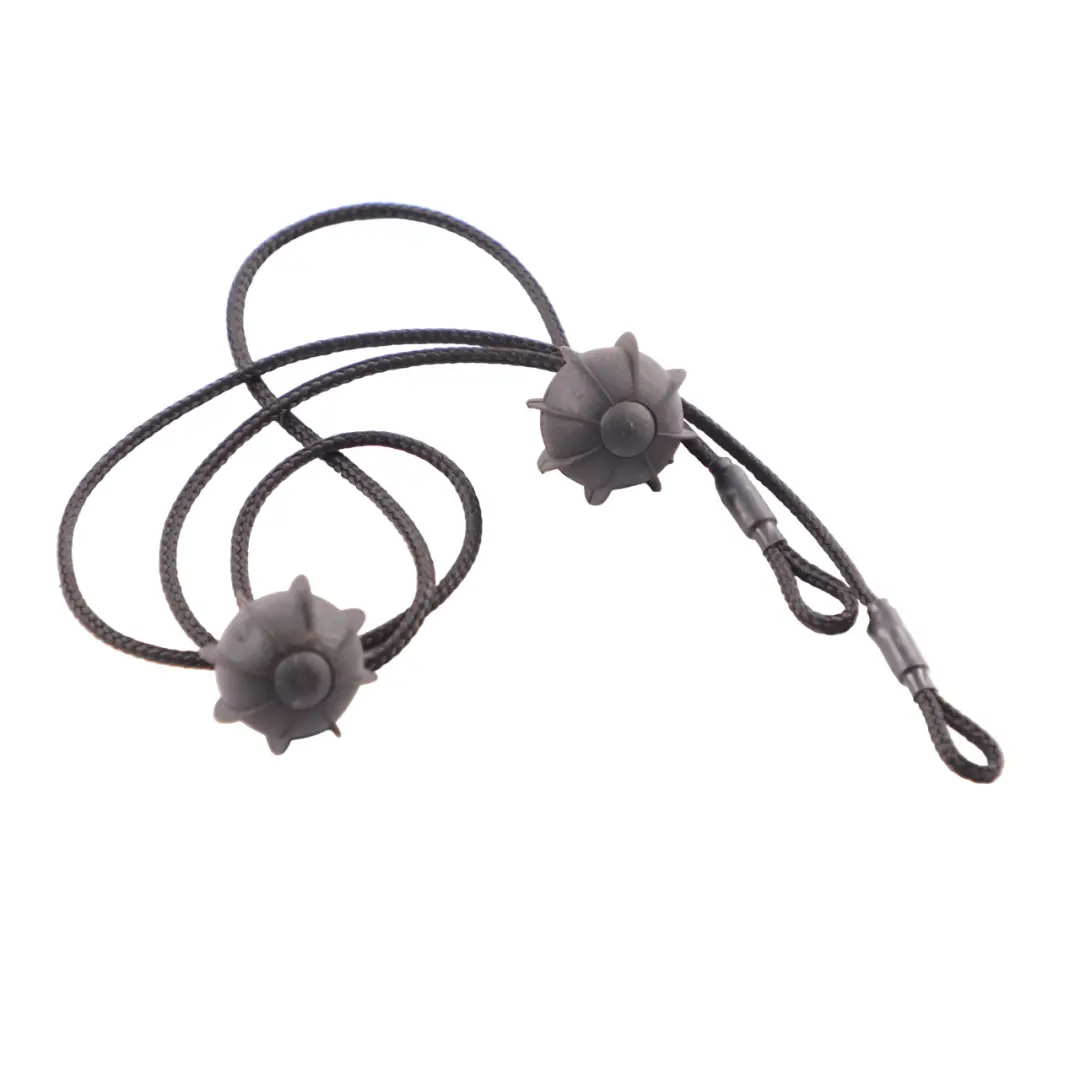 Window Parcel Shelf Hanger Lifting Holding Cord SET to Mini Cooper R56 Rear with Part number 2755720 Mini Cooper R56 Rear Window Parcel Shelf Hanger Lifting Holding Cord SET - SKU 2755720 - Part number 2755720