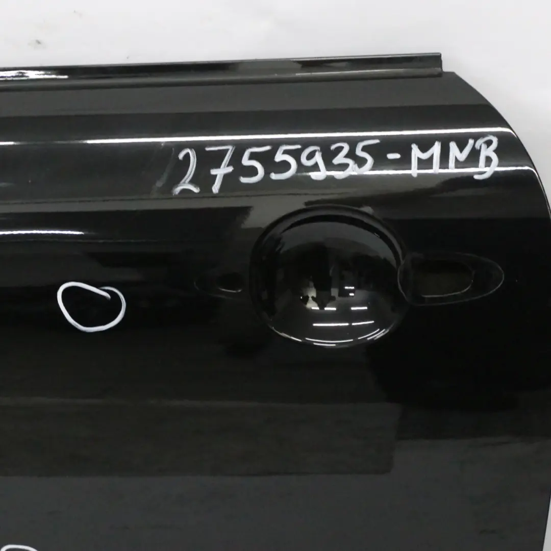 Door Front Left N/S Midnight Black Metallic - A94 to Mini R55 R56 R57 R58 R59 with Part number 2755935 Mini R55 R56 R57 R58 R59 Door Front Left N/S Midnight Black Metallic - A94 - SKU 2755935-MNB - Part number 2755935