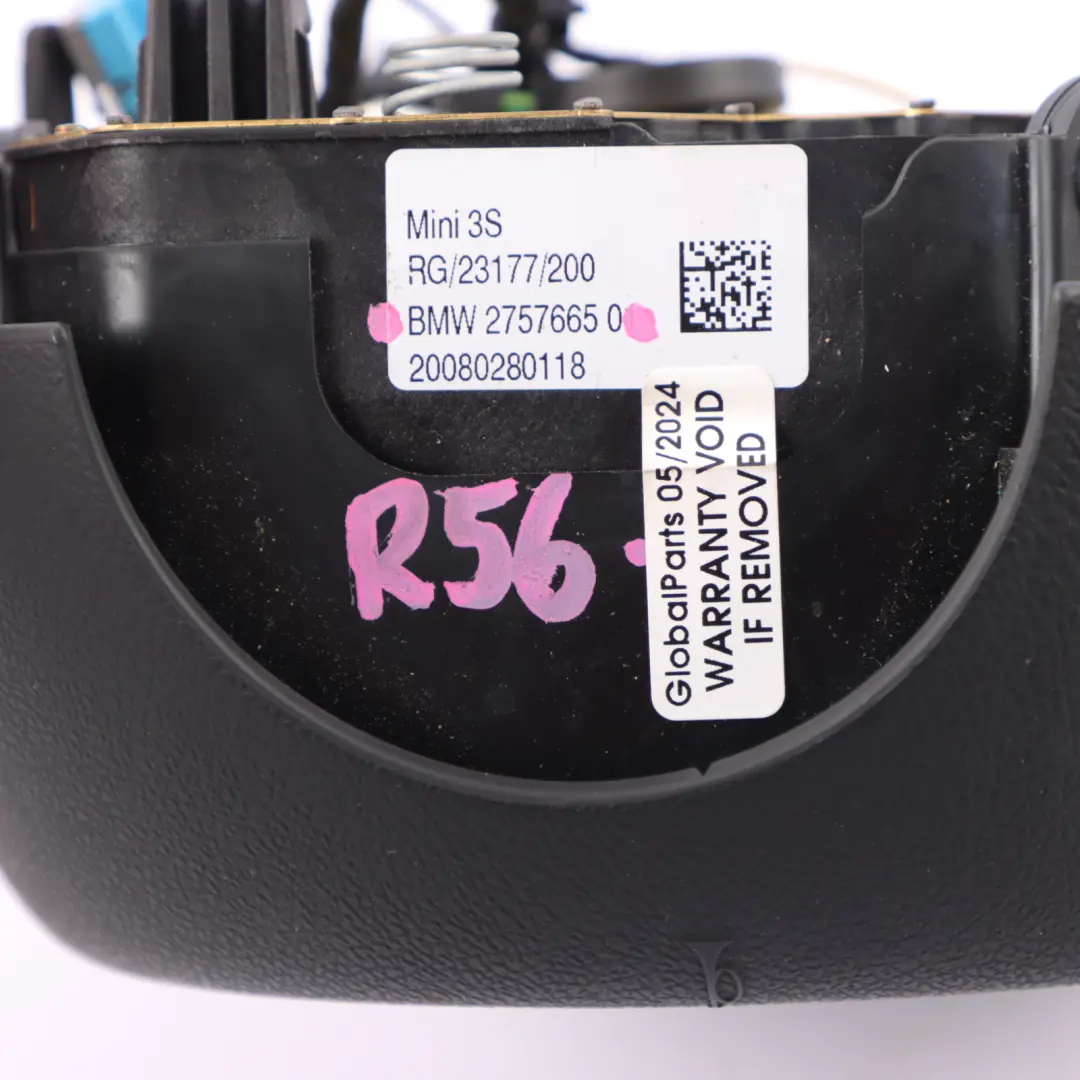Mini Cooper One R55 R56 Volante tres radios Módulo aire deportivo del conductor - SKU 2757665 - Número de pieza 2757665