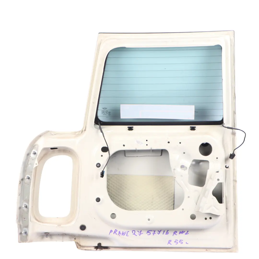 Boot Trunk Right O/S Splitdoor Split Door Pepper White - 650 to Mini Clubman R55 with Part number 2757716 Mini Clubman R55 Boot Trunk Right O/S Splitdoor Split Door Pepper White - 650 - SKU 2757716-PW2 - Part number 2757716