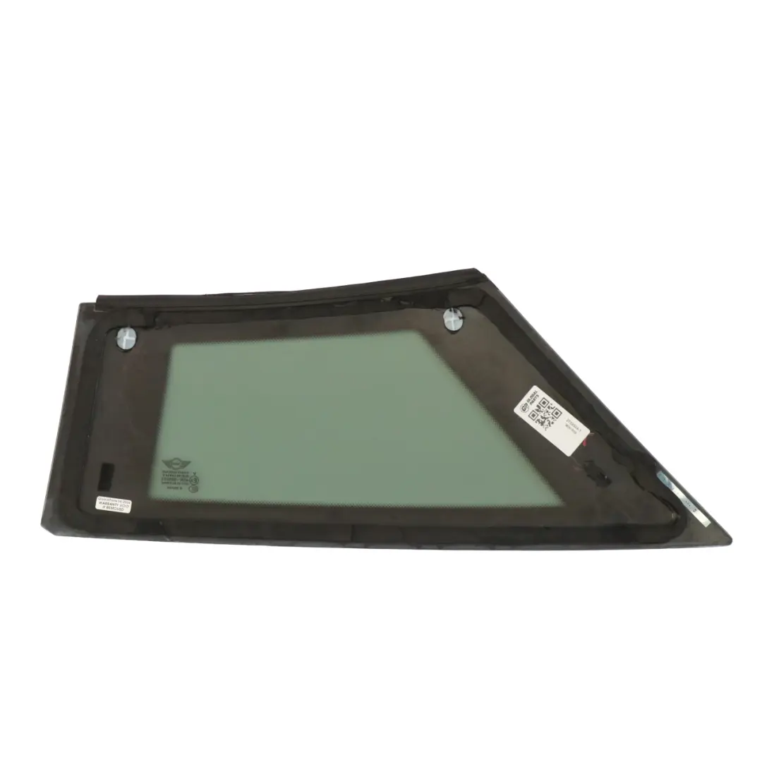 Coupé R58 Side Fixed Glass Window SSG Rear Right O/S to Mini with Part number 2759504 Mini Coupé R58 Side Fixed Glass Window SSG Rear Right O/S - SKU 2759504-1 - Part number 2759504