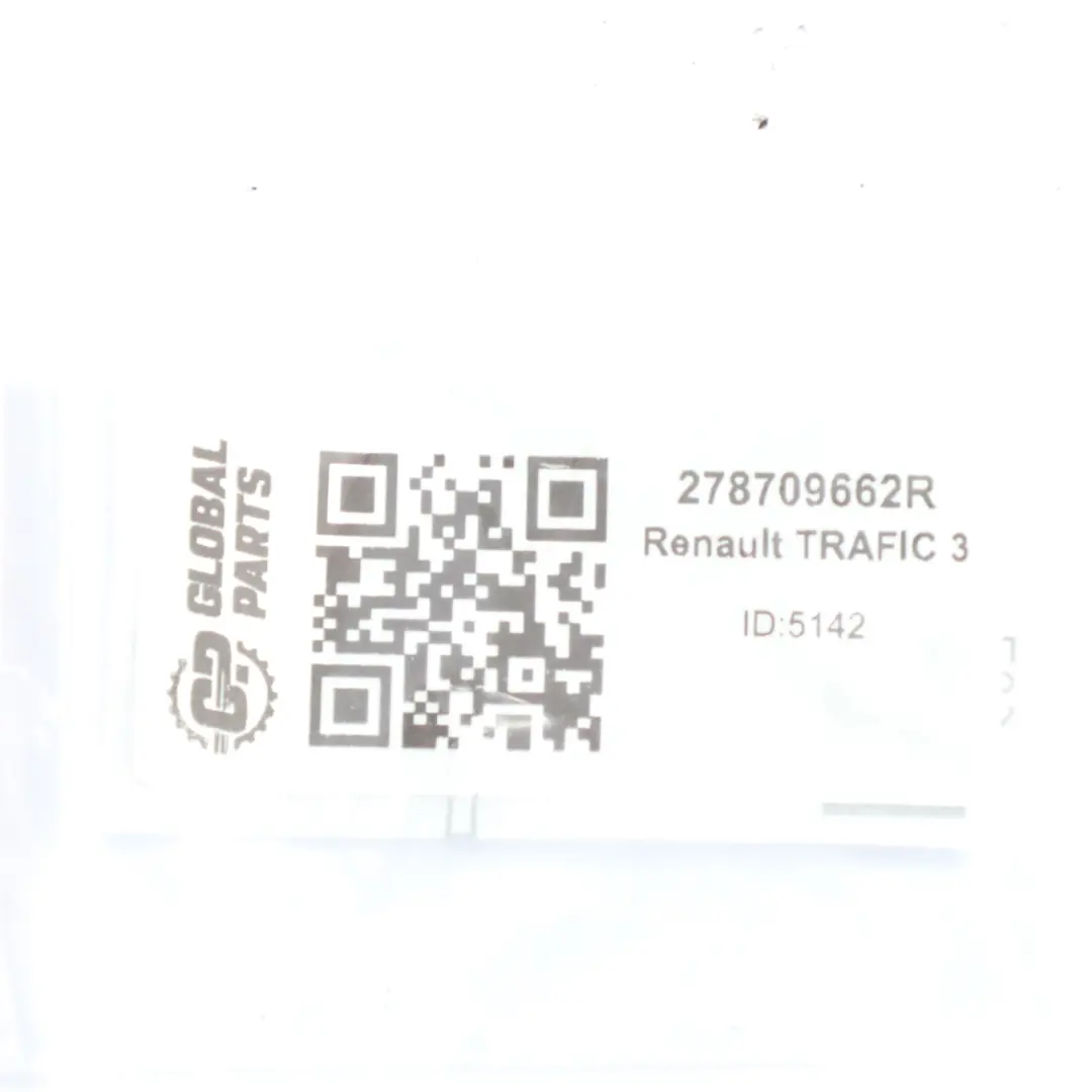 Renault Trafic 3 Front Driver Side Air Duct Channel - SKU 278709662R - Part number 278709662R