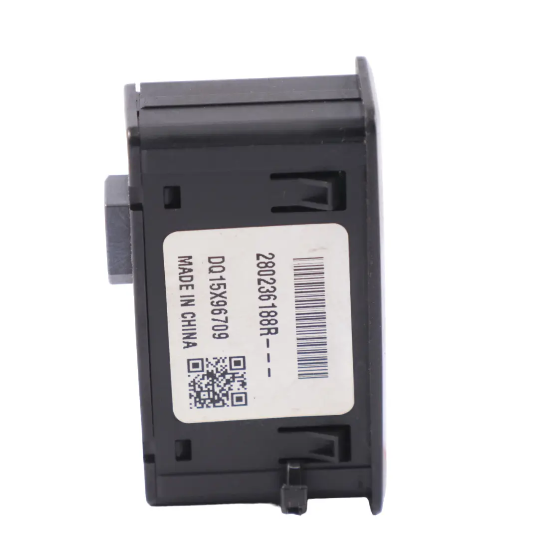 USB Port Renault Trafic 3 Vauxhall Vivaro B Socket Plug Connector to with Part number 280236188R USB Port Renault Trafic 3 Vauxhall Vivaro B Socket Plug Connector - SKU 280236188R - Part number 280236188R