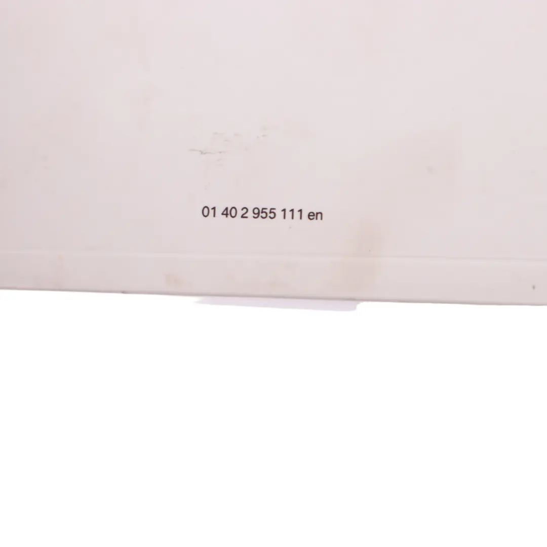 Owner's Handbook Service Booklet Instructions Pouch Case Wallet to BMW X1 E84 with Part number 2955111 BMW X1 E84 Owner's Handbook Service Booklet Instructions Pouch Case Wallet - SKU 2955111 - Part number 2955111