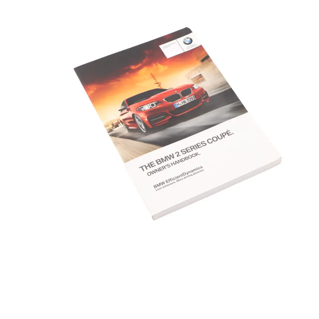 BMW F22 Owner's Handbook Book Booklet Instructions Manual - SKU 2966294 - Part number 2966294