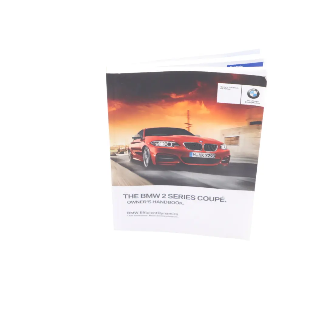 BMW F22 Owner's Handbook Book Booklet Instructions Manual - SKU 2966294 - Part number 2966294