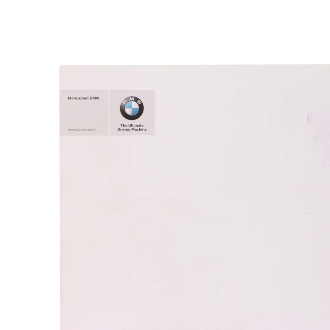 Owner's Handbook Book Booklet Instructions Manual to BMW F22 with Part number 2966294 BMW F22 Owner's Handbook Book Booklet Instructions Manual - SKU 2966294 - Part number 2966294