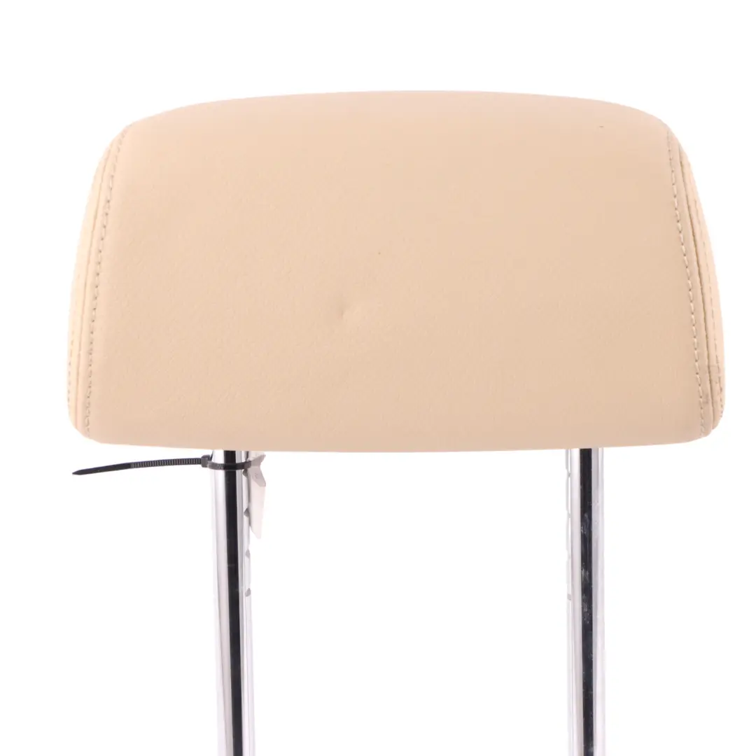 Reposacabezas Asiento Trasero Trasero Central Cuero Beige Savanna para BMW E84 con número de pieza 2992415 BMW E84 Reposacabezas Asiento Trasero Trasero Central Cuero Beige Savanna - SKU 2992415 - Número de pieza 2992415