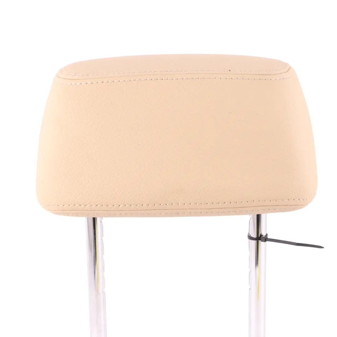 Reposacabezas Asiento Trasero Trasero Central Cuero Beige Savanna para BMW E84 con número de pieza 2992415 BMW E84 Reposacabezas Asiento Trasero Trasero Central Cuero Beige Savanna - SKU 2992415 - Número de pieza 2992415