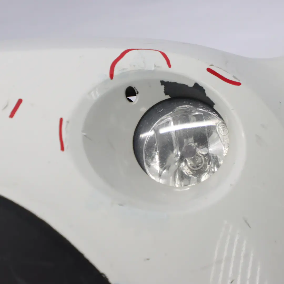 Zderzak Przedni PDC Panel Alpinweiss Alpine White 3 - 300 do BMW X1 E84 o numerze 2993565 BMW X1 E84 Zderzak Przedni PDC Panel Alpinweiss Alpine White 3 - 300 - SKU 2993565-AW - Numer Części 2993565