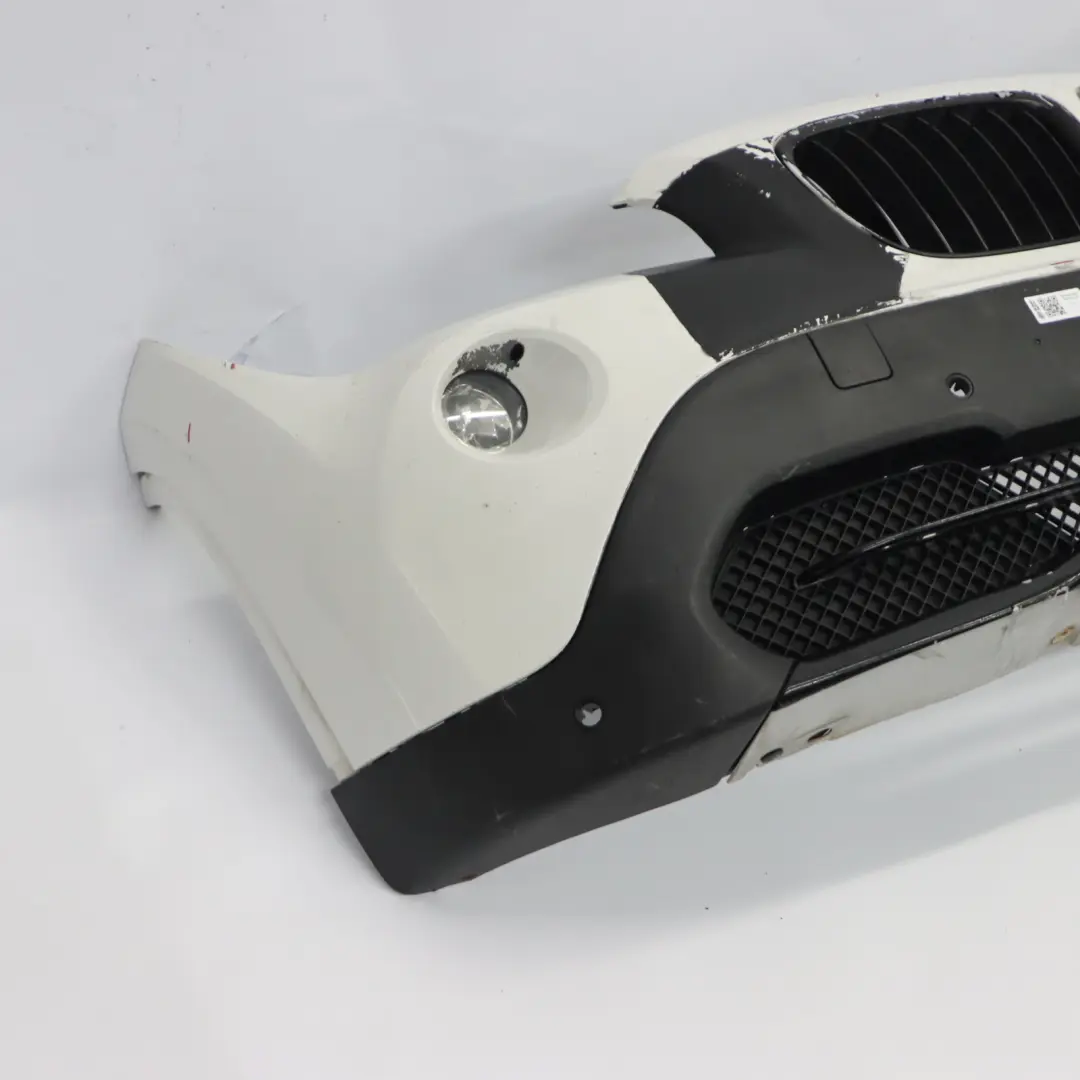 Front Bumper Cover PDC Panel Alpinweiss Alpine White 3 - 300 to BMW X1 E84 with Part number 2993565 BMW X1 E84 Front Bumper Cover PDC Panel Alpinweiss Alpine White 3 - 300 - SKU 2993565-AW - Part number 2993565