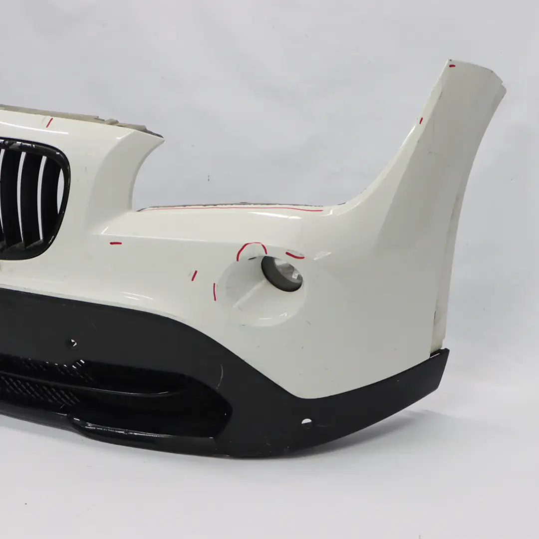 Zderzak Przedni PDC Panel Alpinweiss Alpine White 3 - 300 do BMW X1 E84 o numerze 2993565 BMW X1 E84 Zderzak Przedni PDC Panel Alpinweiss Alpine White 3 - 300 - SKU 2993565-AW - Numer Części 2993565