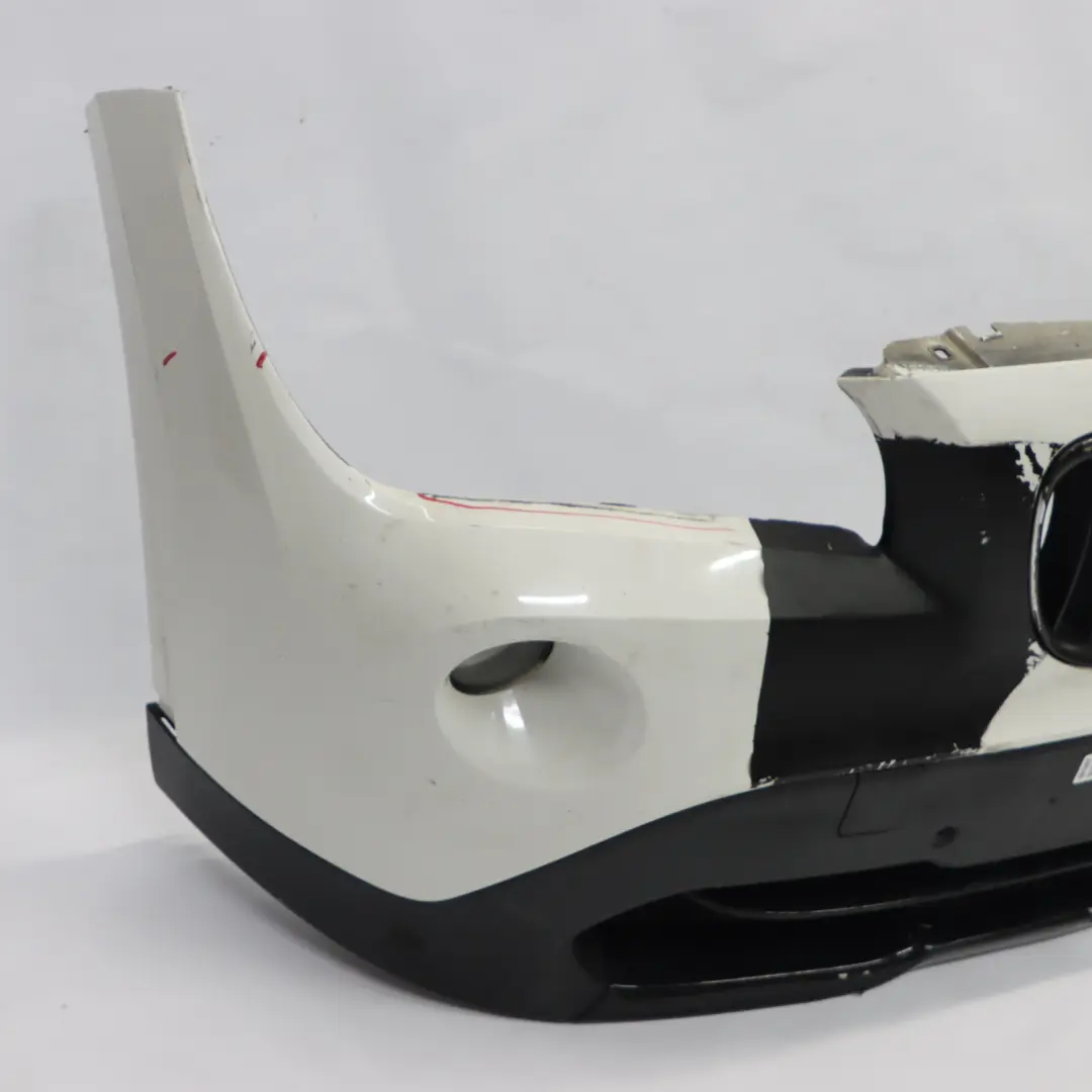BMW X1 E84 Zderzak Przedni PDC Panel Alpinweiss Alpine White 3 - 300 - SKU 2993565-AW - Numer Części 2993565