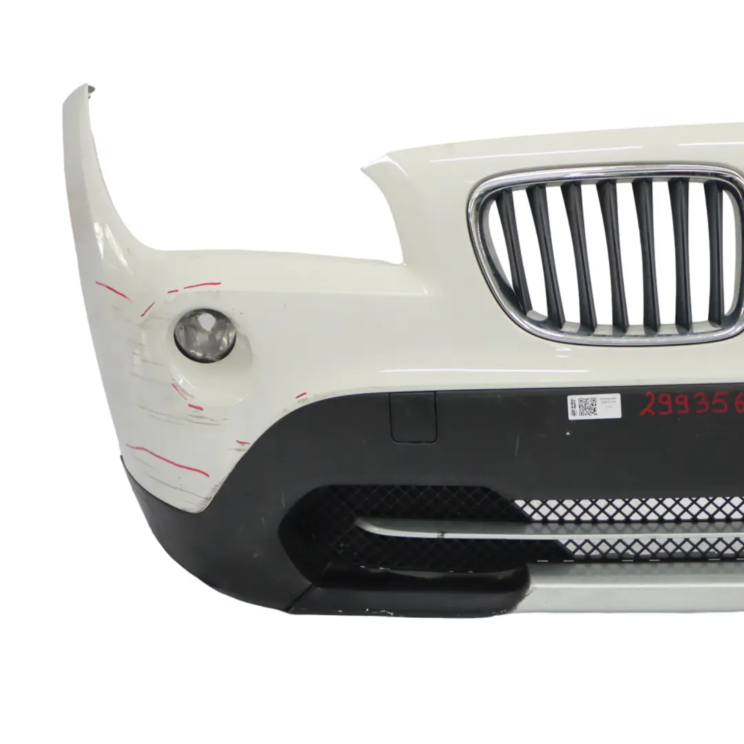 Front Bumper Cover PDC Panel Alpinweiss Alpine White 3 - 300 to BMW X1 E84 with Part number 2993565 BMW X1 E84 Front Bumper Cover PDC Panel Alpinweiss Alpine White 3 - 300 - SKU 2993565-AW1 - Part number 2993565