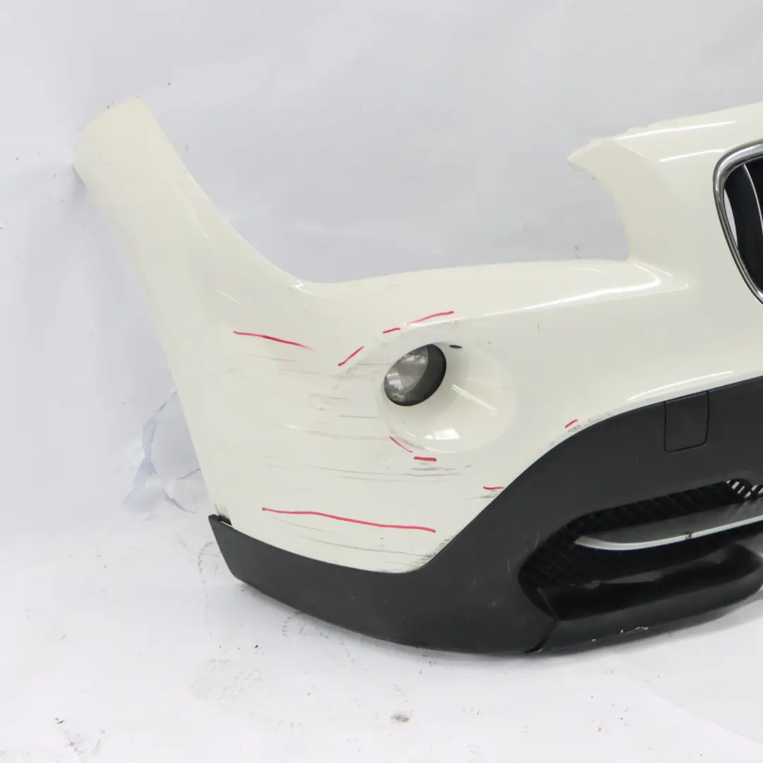 Front Bumper Cover PDC Panel Alpinweiss Alpine White 3 - 300 to BMW X1 E84 with Part number 2993565 BMW X1 E84 Front Bumper Cover PDC Panel Alpinweiss Alpine White 3 - 300 - SKU 2993565-AW1 - Part number 2993565
