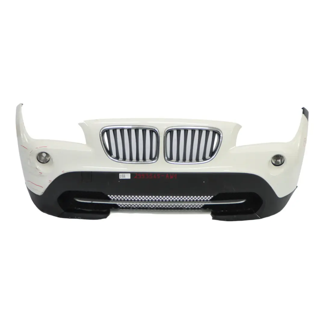 Front Bumper Cover PDC Panel Alpinweiss Alpine White 3 - 300 to BMW X1 E84 with Part number 2993565 BMW X1 E84 Front Bumper Cover PDC Panel Alpinweiss Alpine White 3 - 300 - SKU 2993565-AW1 - Part number 2993565