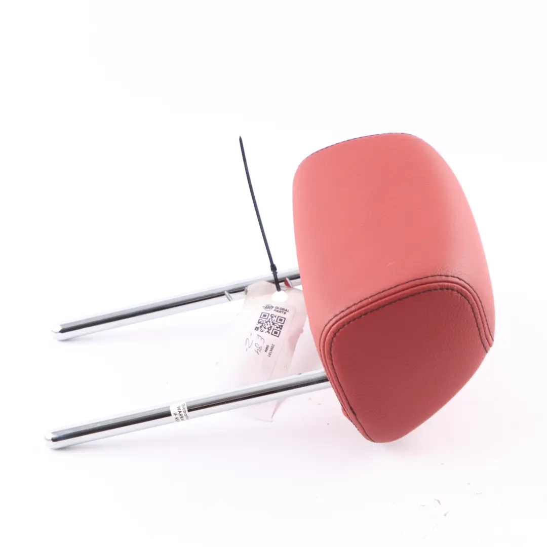 Headrest Rear Left Right N/O/S Seat Red Leather Korral Rod to BMW X1 E84 with Part number 2994181 BMW X1 E84 Headrest Rear Left Right N/O/S Seat Red Leather Korral Rod - SKU 2994181 - Part number 2994181