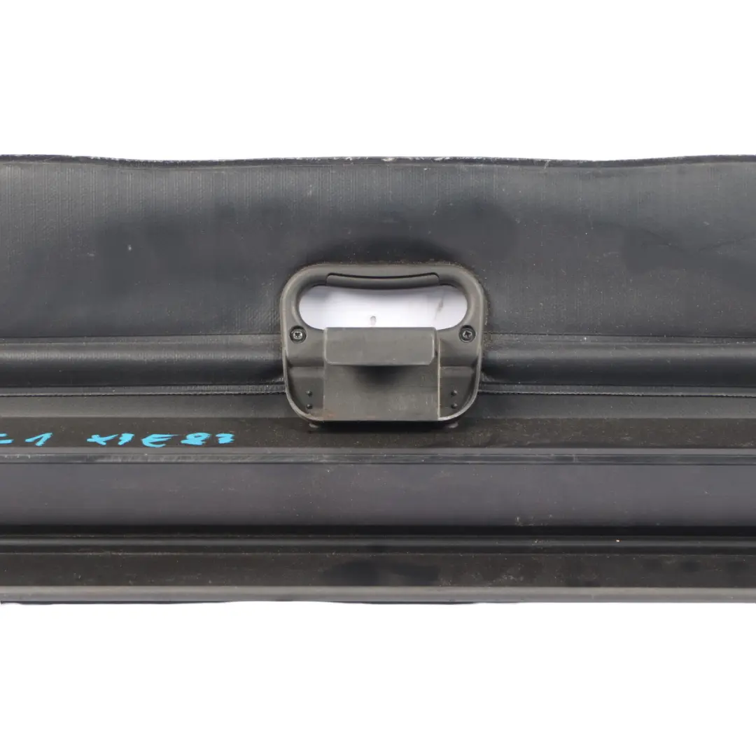 Parcela Estante Enrollable Maletero Trasero Gris Basalto para BMW X3 E83 con número de pieza 3405905 BMW X3 E83 Parcela Estante Enrollable Maletero Trasero Gris Basalto - SKU 3405905-1 - Número de pieza 3405905