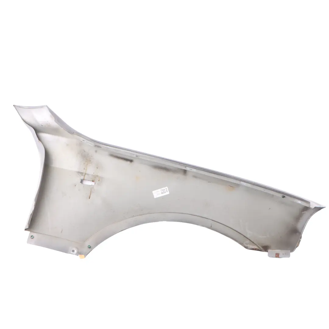 BMW X3 E83 Side Panel Fender Wing Front Left N/S Silbergrau Silver Gray - A08 - SKU 3403735-SBG - Part number 3403735