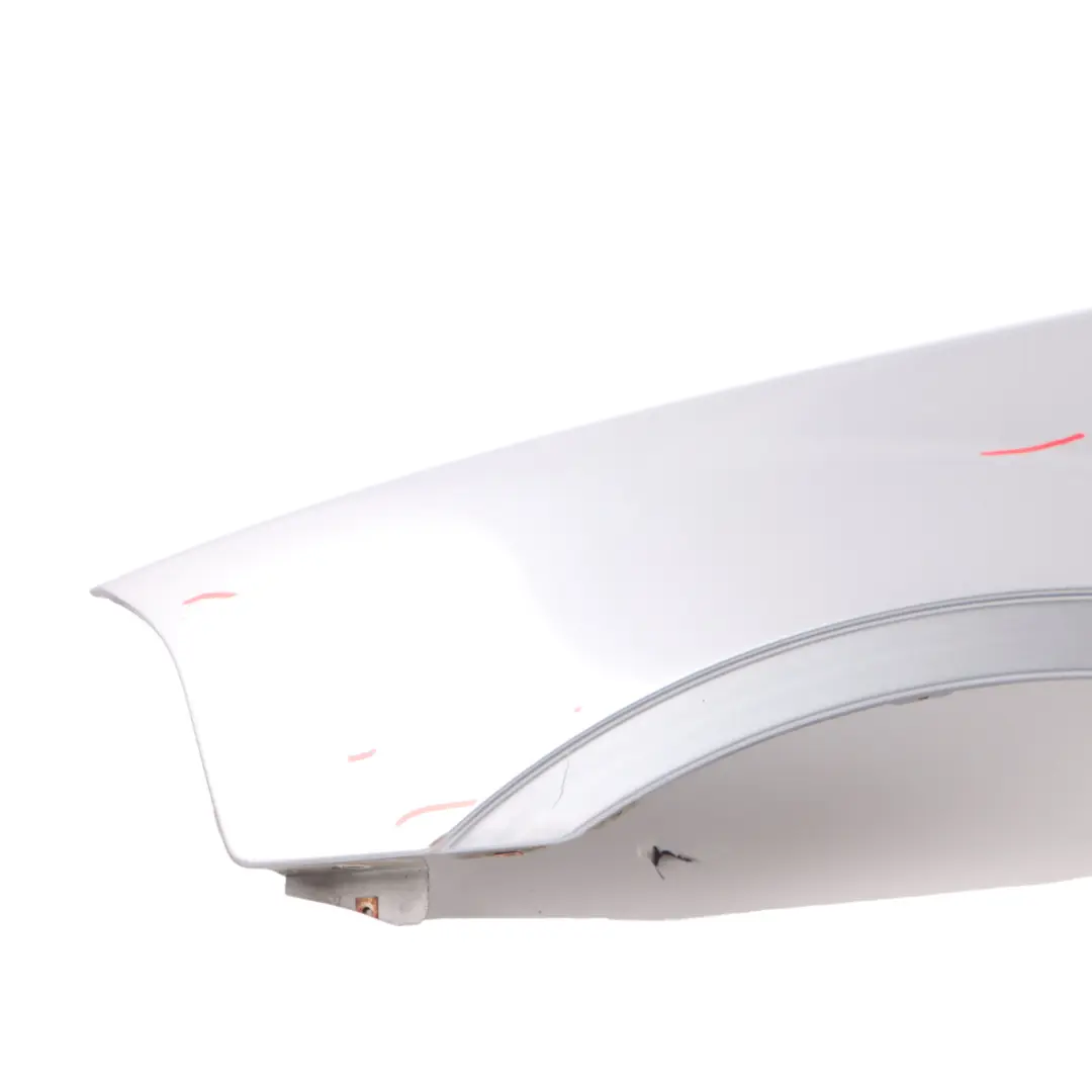 BMW X3 E83 Side Panel Fender Wing Front Left N/S Silbergrau Silver Gray - A08 - SKU 3403735-SBG - Part number 3403735