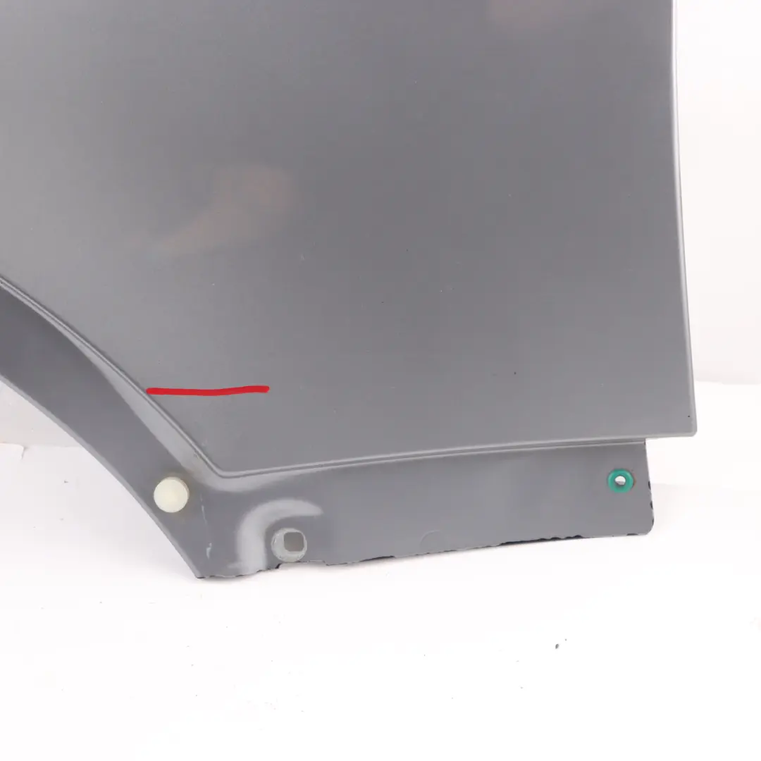 BMW X3 E83 Side Panel Fender Wing Front Left N/S Silbergrau Silver Gray - A08 - SKU 3403735-SBG - Part number 3403735