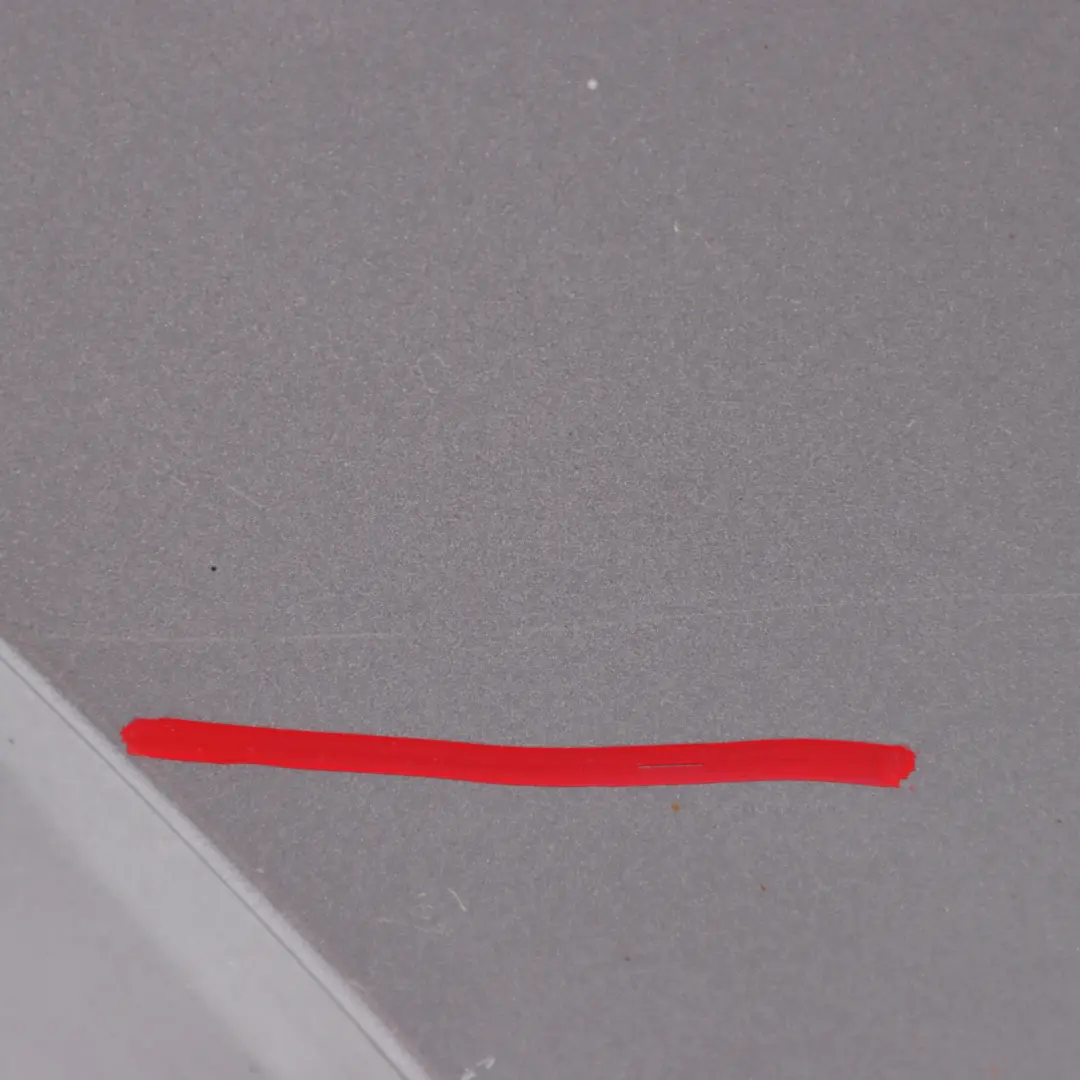 BMW X3 E83 Side Panel Fender Wing Front Left N/S Silbergrau Silver Gray - A08 - SKU 3403735-SBG - Part number 3403735