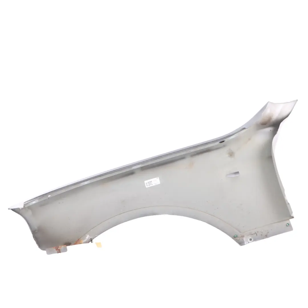 BMW X3 E83 Side Panel Fender Wing Front Right O/S Silbergrau Silver Grey - A08 - SKU 3403736-SBG - Part number 3403736
