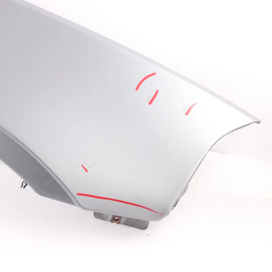 BMW X3 E83 Side Panel Fender Wing Front Right O/S Silbergrau Silver Grey - A08 - SKU 3403736-SBG - Part number 3403736