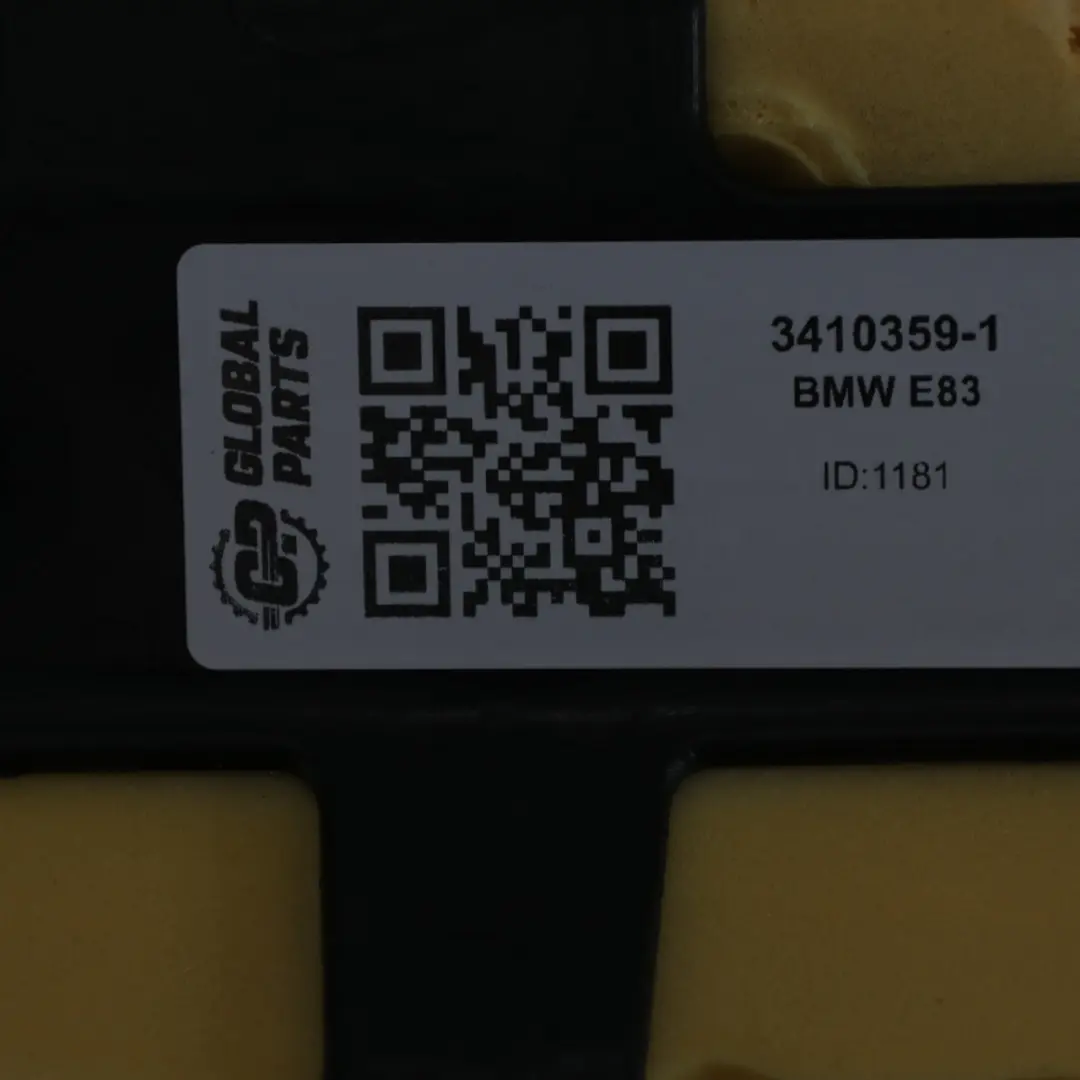 BMW X3 E83 Asiento Trasero Sofá Banco Base Sensatec Sandbeige - SKU 3410359-1 - Número de pieza 3410359