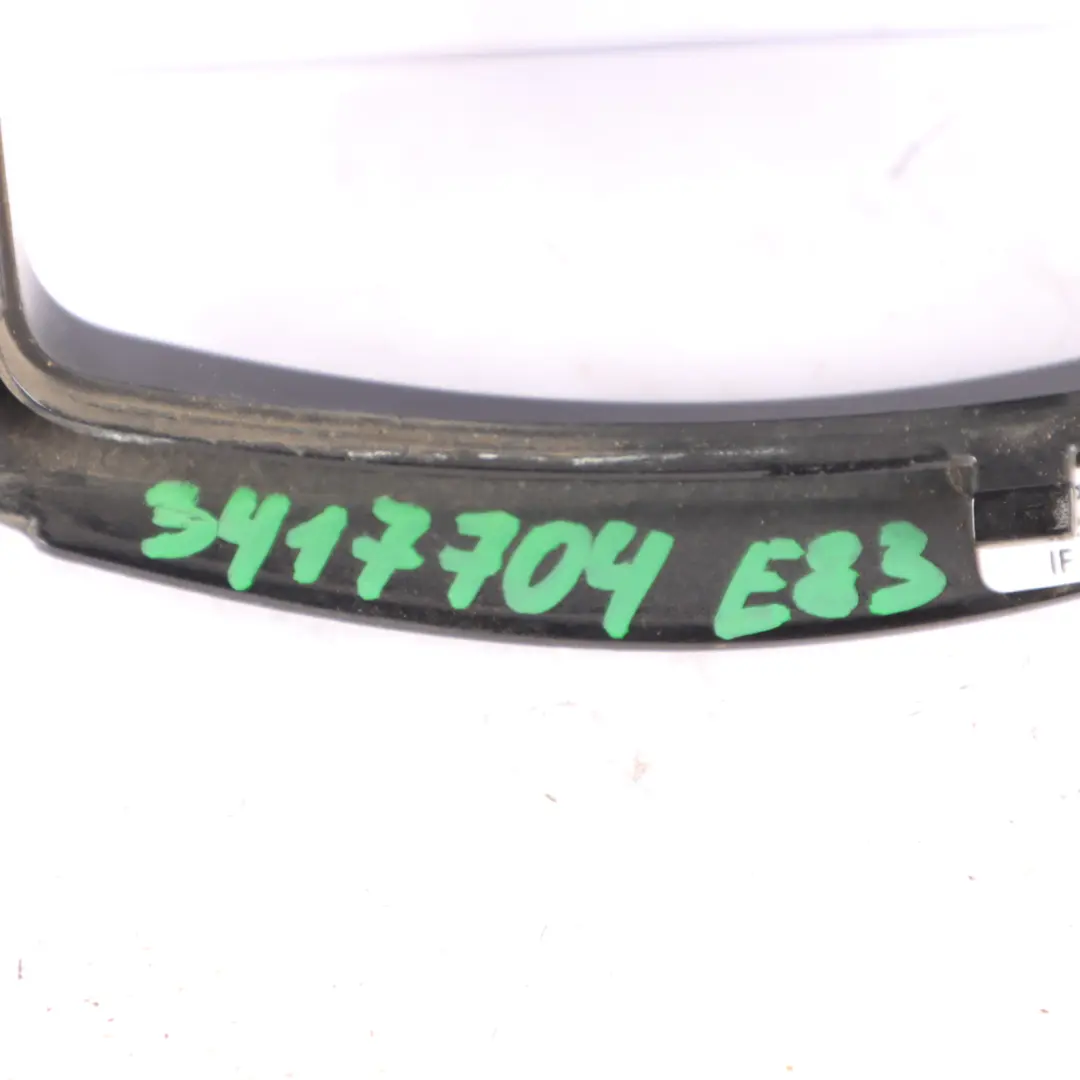 BMW X3 E83 LCI Ring Frame Wing Mirror Right O/S Trim Cover High Gloss Black - SKU 3417704 - Part number 3417704