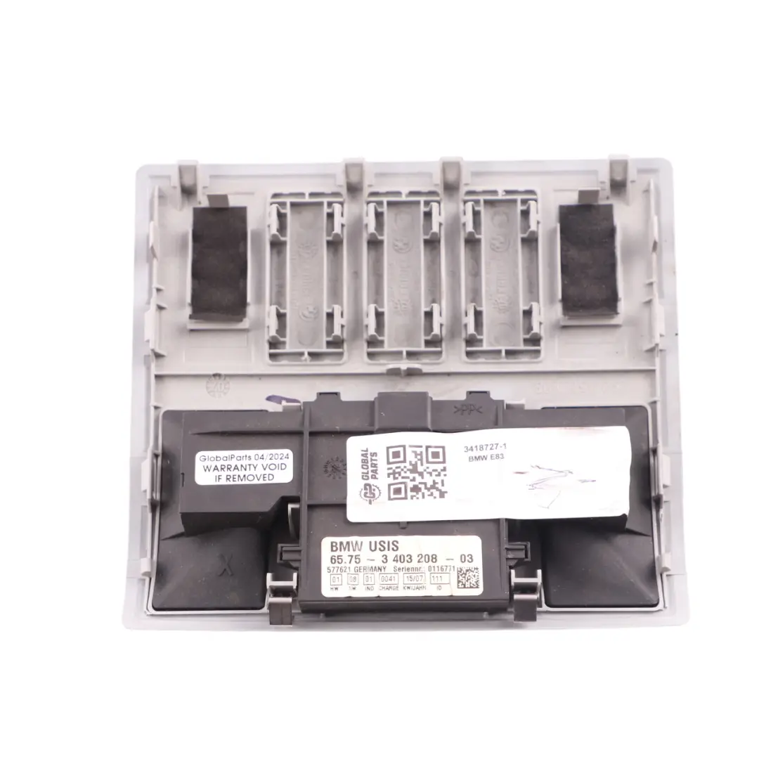 BMW X3 E83 Osłona Przełącznik Podsufitki Przednia Szara 3412921 - SKU 3418727-1 - Numer Części 3418727
