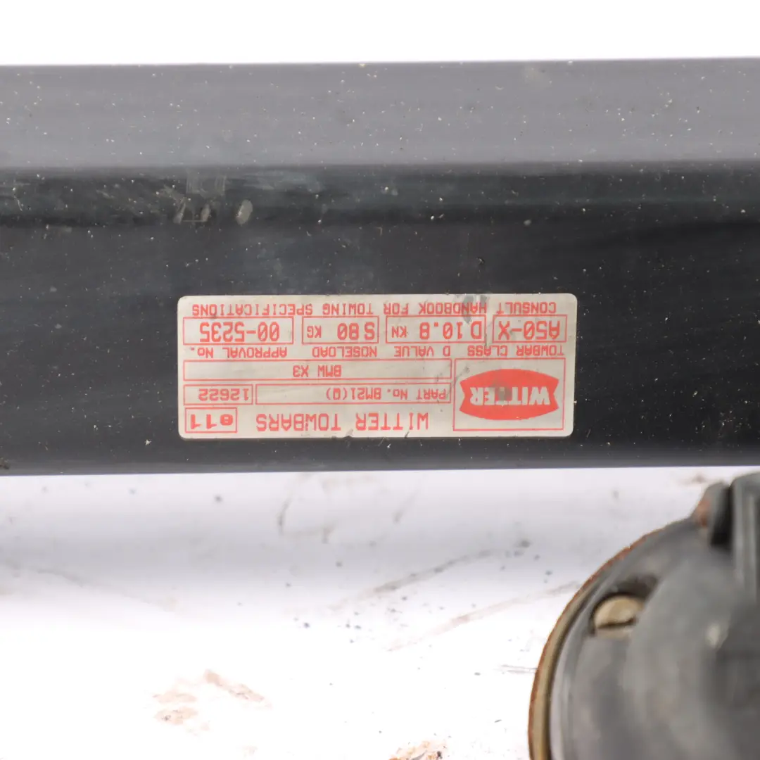 BMW X3 E83 Witter Hak Holowniczy Odkręcany 7 Pin - SKU 3452089 - Numer Części 3452089