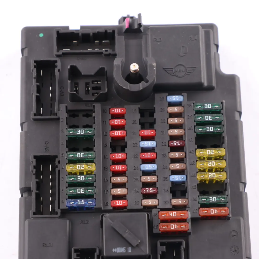 Fuse Box Mini Cooper One R56 High SPEG M3 Relay Box Distribution Box to with Part number 3453737 Fuse Box Mini Cooper One R56 High SPEG M3 Relay Box Distribution Box - SKU 3453737-1 - Part number 3453737