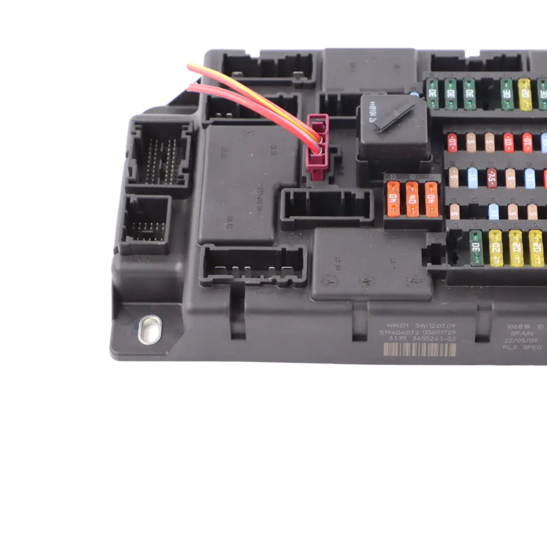PL3 SPEG H4 Fusible Unidad Control Módulo Distribución Mini Cabrio R57 - SKU 3455241 - Número de pieza 3455241