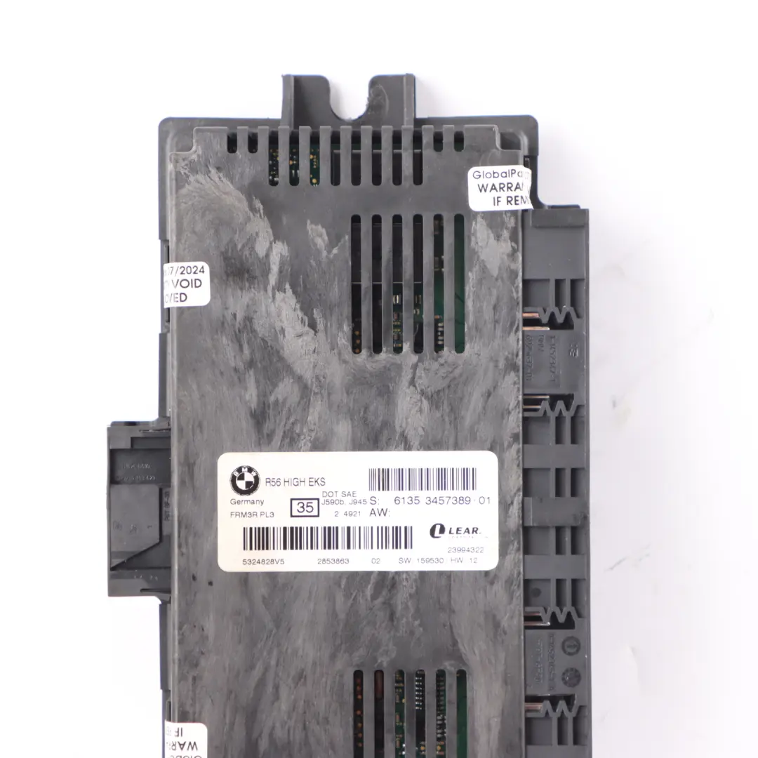 Footwell Light Module High EKS ECU FRM3R PL3 to Mini Cooper R57 LCI with Part number 3457389 Mini Cooper R57 LCI Footwell Light Module High EKS ECU FRM3R PL3 - SKU 3457389-1 - Part number 3457389