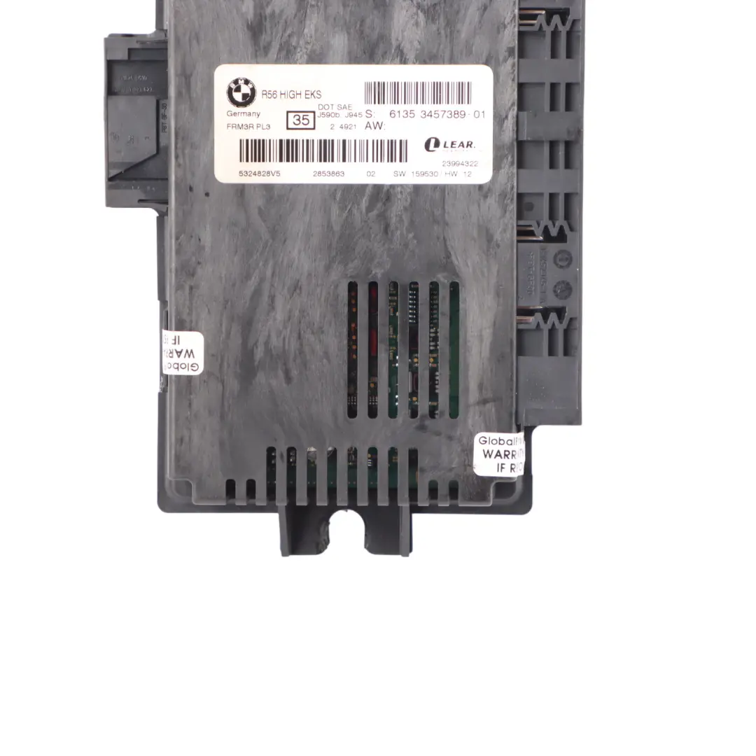 Footwell Light Module High EKS ECU FRM3R PL3 to Mini Cooper R57 LCI with Part number 3457389 Mini Cooper R57 LCI Footwell Light Module High EKS ECU FRM3R PL3 - SKU 3457389-1 - Part number 3457389