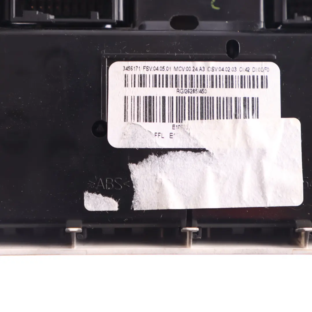 Conditioning Fog Lamp Control to Mini Cooper R55 R56 LCI Manual Air with Part number 3457399 Mini Cooper R55 R56 LCI Manual Air Conditioning Fog Lamp Control - SKU 3457399-2 - Part number 3457399