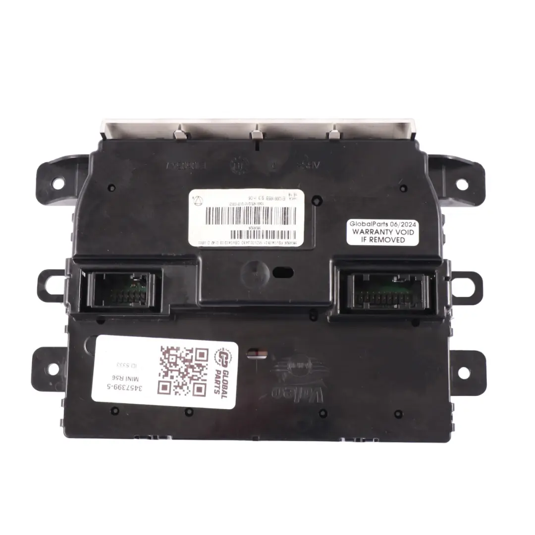 Panel Sterowania Klimatyzacji 3456169 do Mini Cooper R55 R56 LCI o numerze 3457399 Mini Cooper R55 R56 LCI Panel Sterowania Klimatyzacji 3456169 - SKU 3457399-5 - Numer Części 3457399