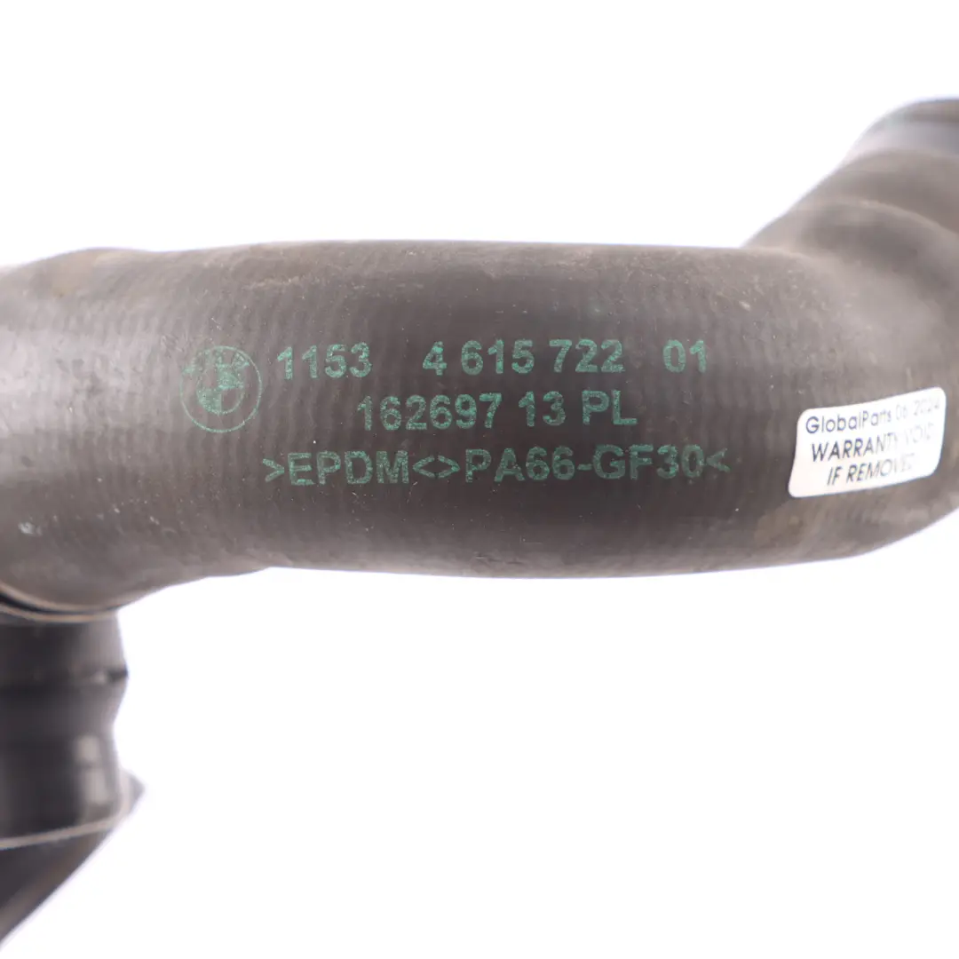 Manguera refrigerante BMW F21 F22 F30 F31 F34 F36 Tubo Línea radiador 7617376 para con número de pieza 4615722 Manguera refrigerante BMW F21 F22 F30 F31 F34 F36 Tubo Línea radiador 7617376 - SKU 4615722 - Número de pieza 4615722