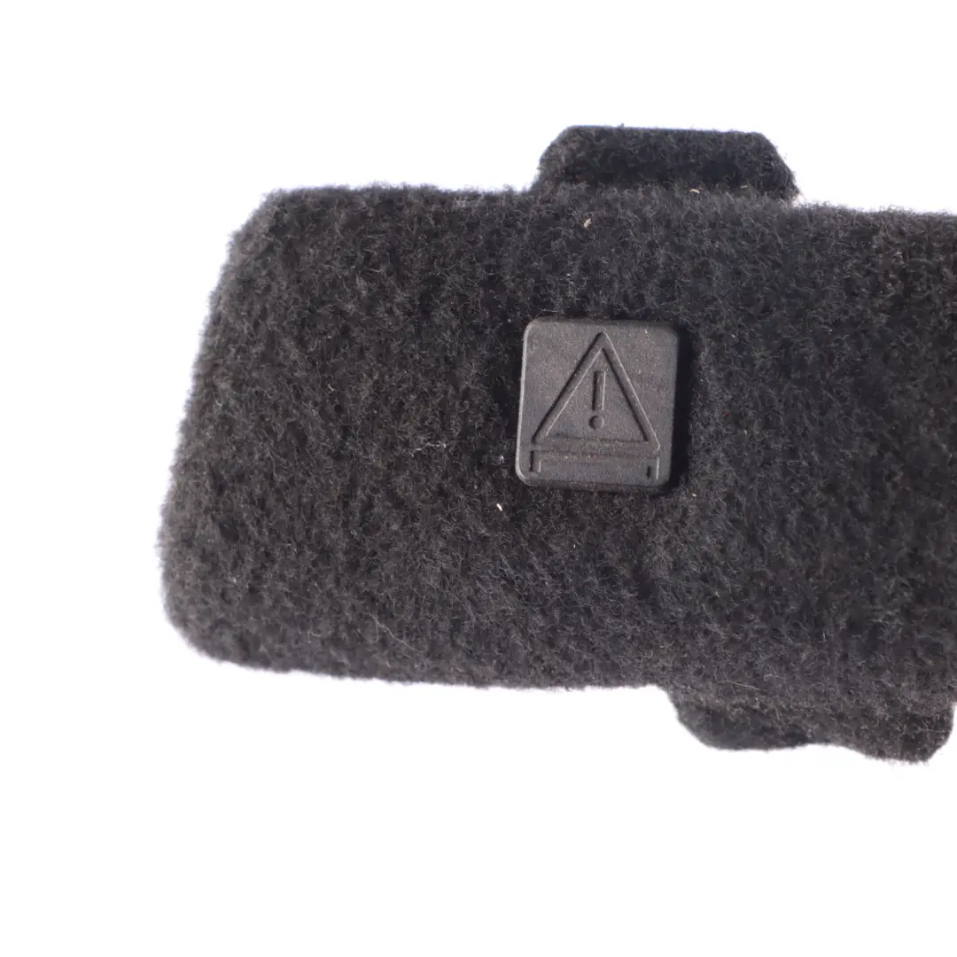  Trunk Trim BMW F12 Warning Traingle Luggage Carpet Cover Cap Black - SKU 4882580 - Part number 4882580