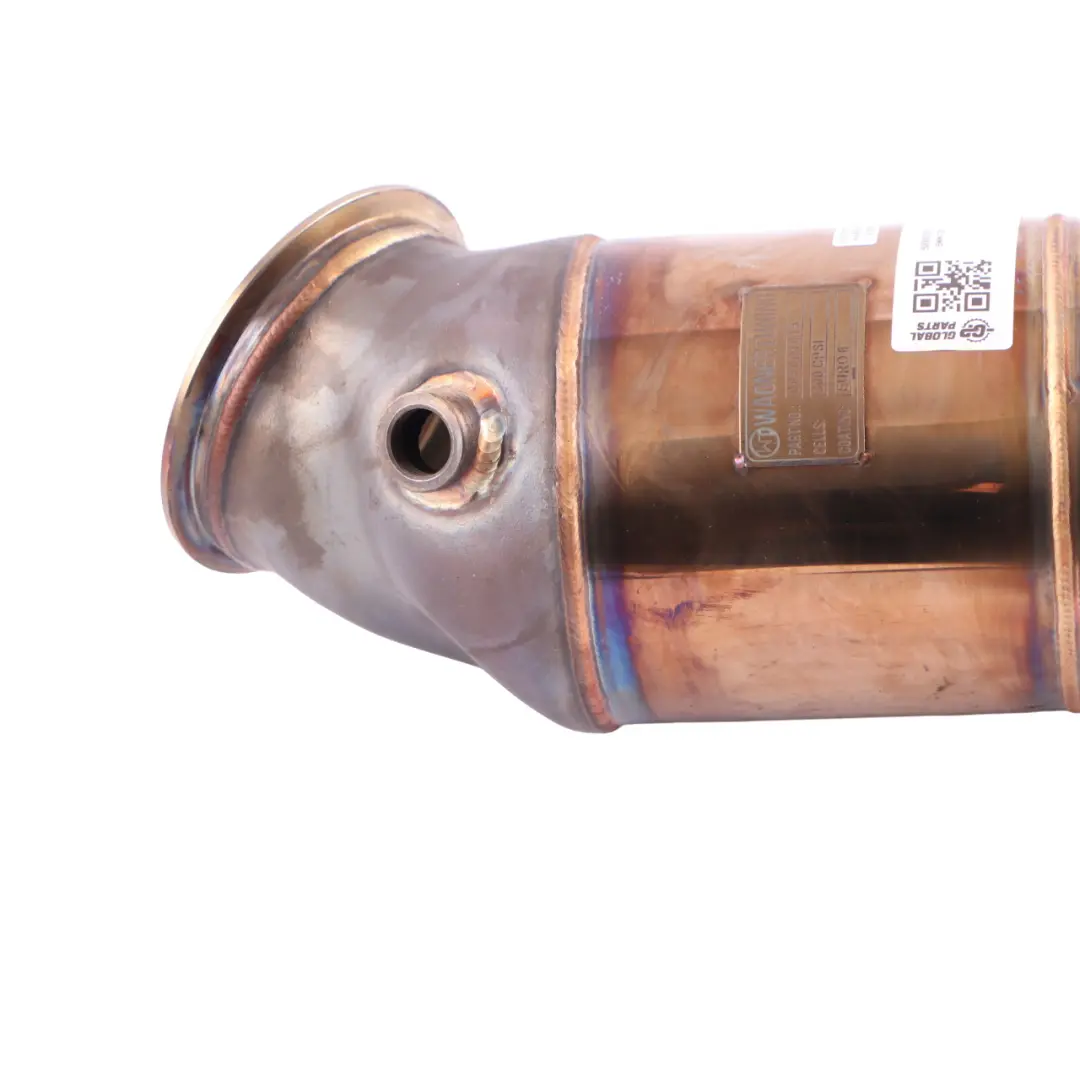  Downpipe Wagner Tuning BMW F20 F30 F32 M135i 335i 435i N55 Catted 300Cpsi Euro 6 - SKU 500001010 - Part number 005001015